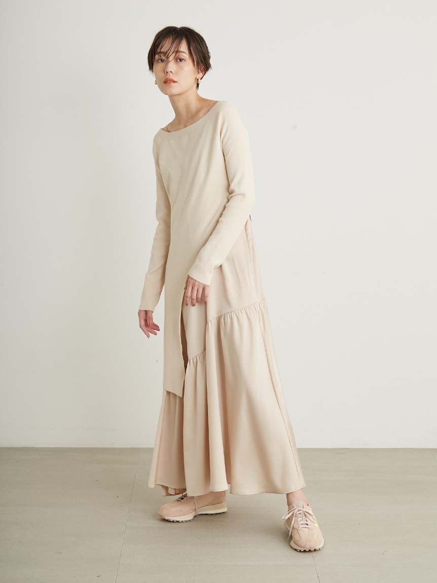 Emmi Atelier オフショルダーニットsetワンピース ワンピース トップスセット ワンピース Emmi エミ の通販サイト 公式