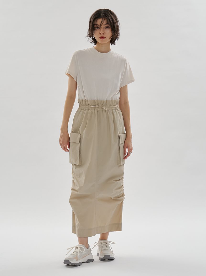 ONLINE限定カラーあり】カットドッキングワンピース/撥水(カット