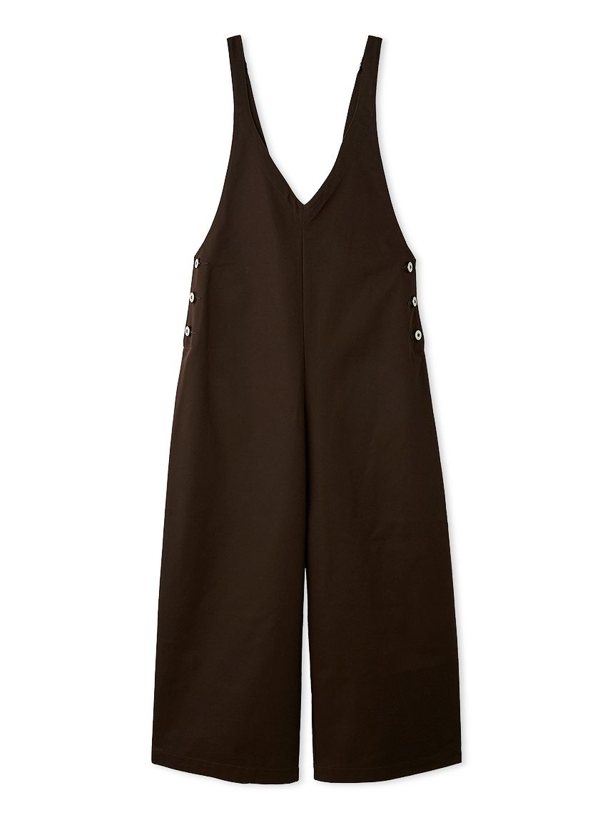 Dickies(R)×emmi】ワイドサロペット(マキシ・ロングワンピース