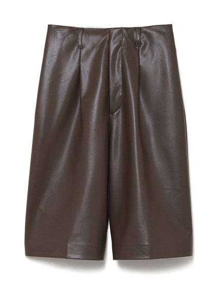 emmi atelier】レザーライクハーフパンツの口コミ一覧 | リアルな  