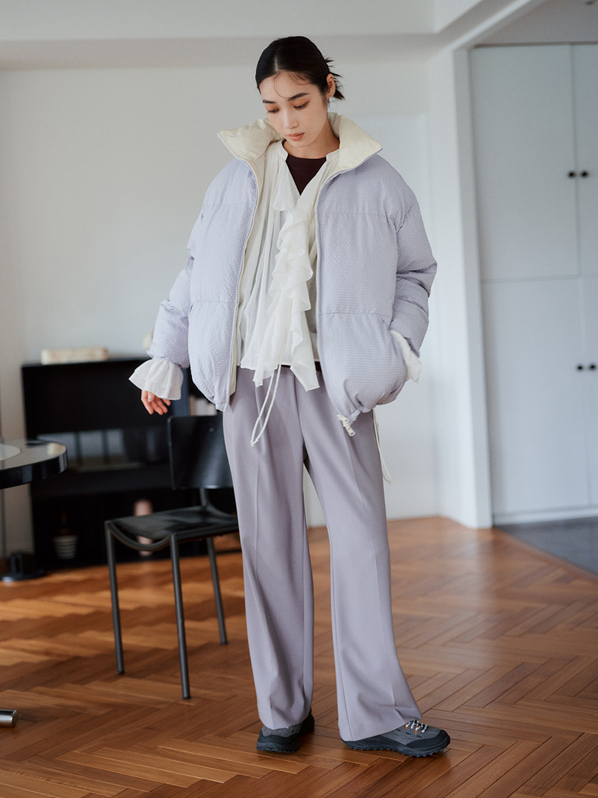 emmi ジャガードゴムタックパンツ