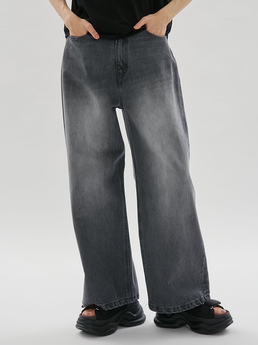 ウエストゴムルーズデニムパンツ(デニムパンツ)｜パンツ｜emmi（エミ