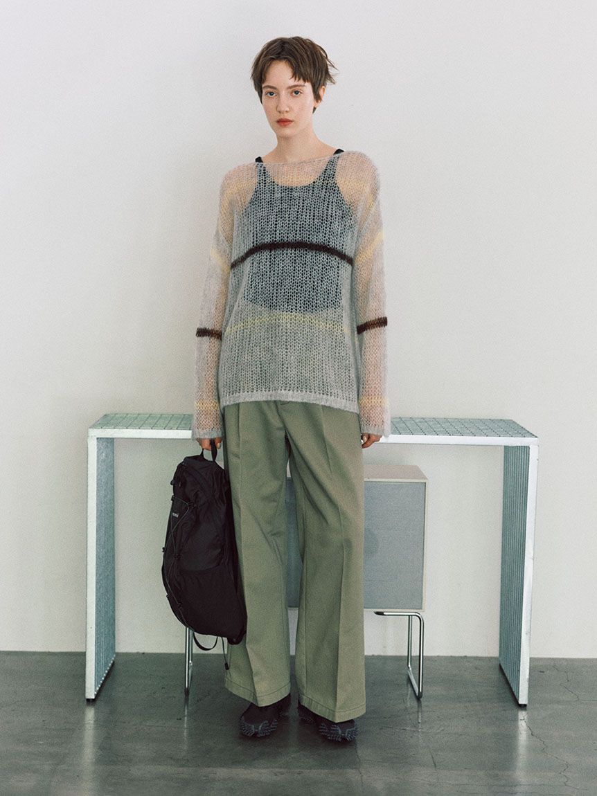 Dickies(R)×emmi】タックワイドパンツ(ロングパンツ)｜パンツ｜emmi