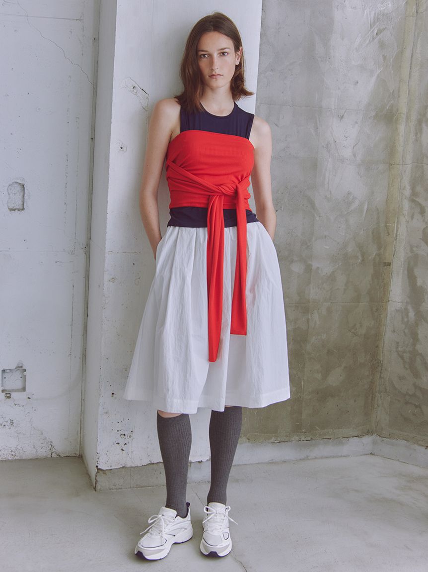 ナイロンミディスカート(膝丈スカート)｜スカート｜emmi（エミ）の通販