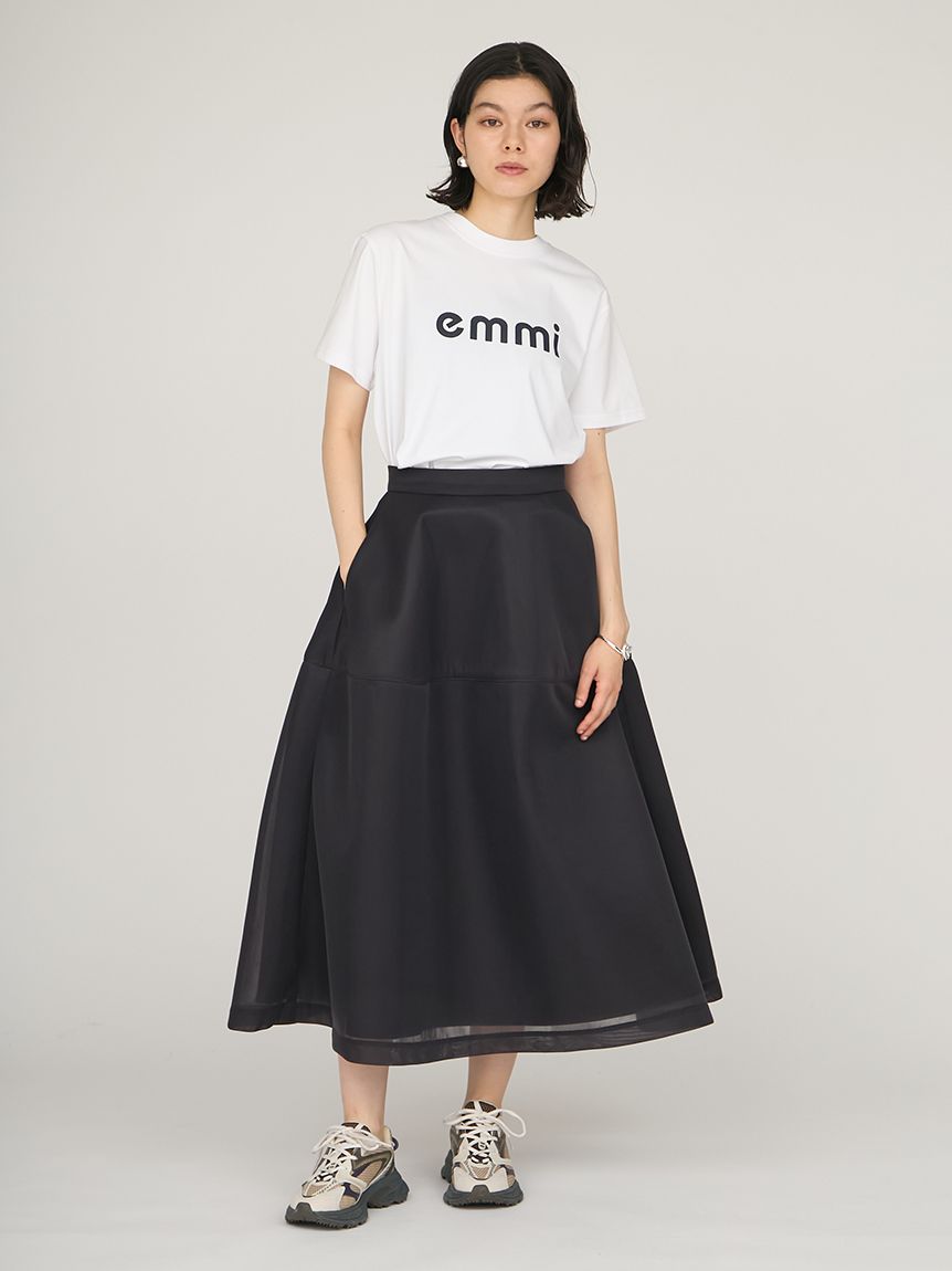 emmi ロングスカート フリーサイズ ダンボールタイトスカート（マキシ丈/ロングスカート）｜emmi