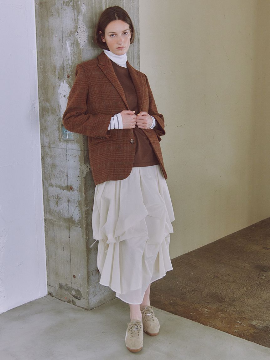 タックドロストボリュームスカート