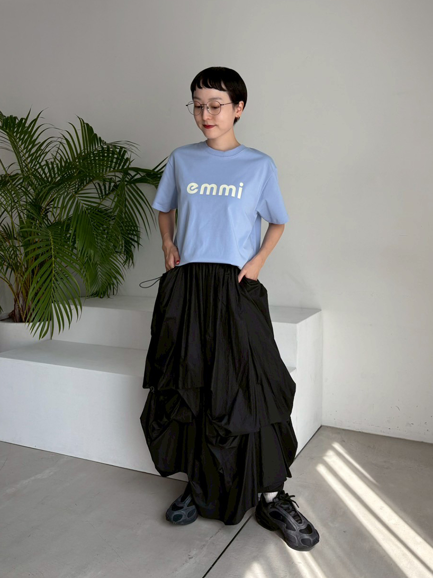 タックドロストボリュームスカート(ロングスカート)｜スカート