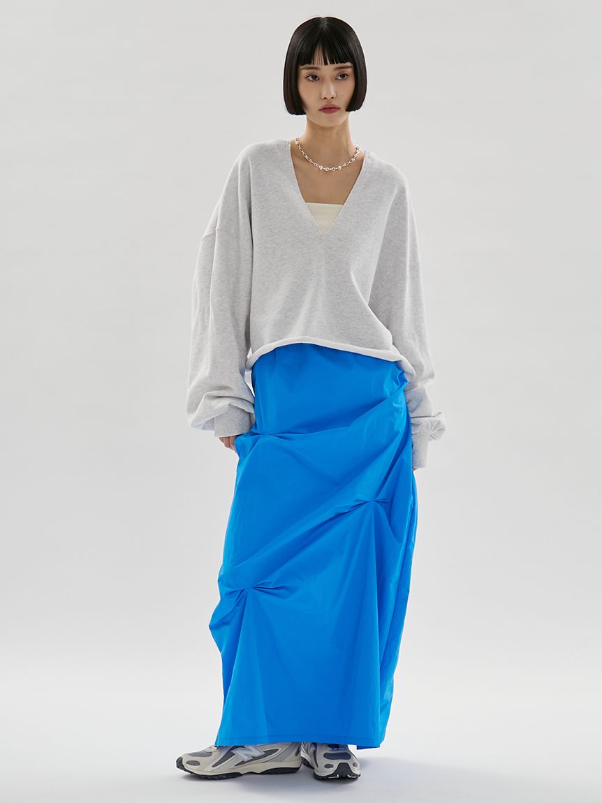 タックフォルムスカート/撥水(ロングスカート)｜スカート｜emmi（エミ