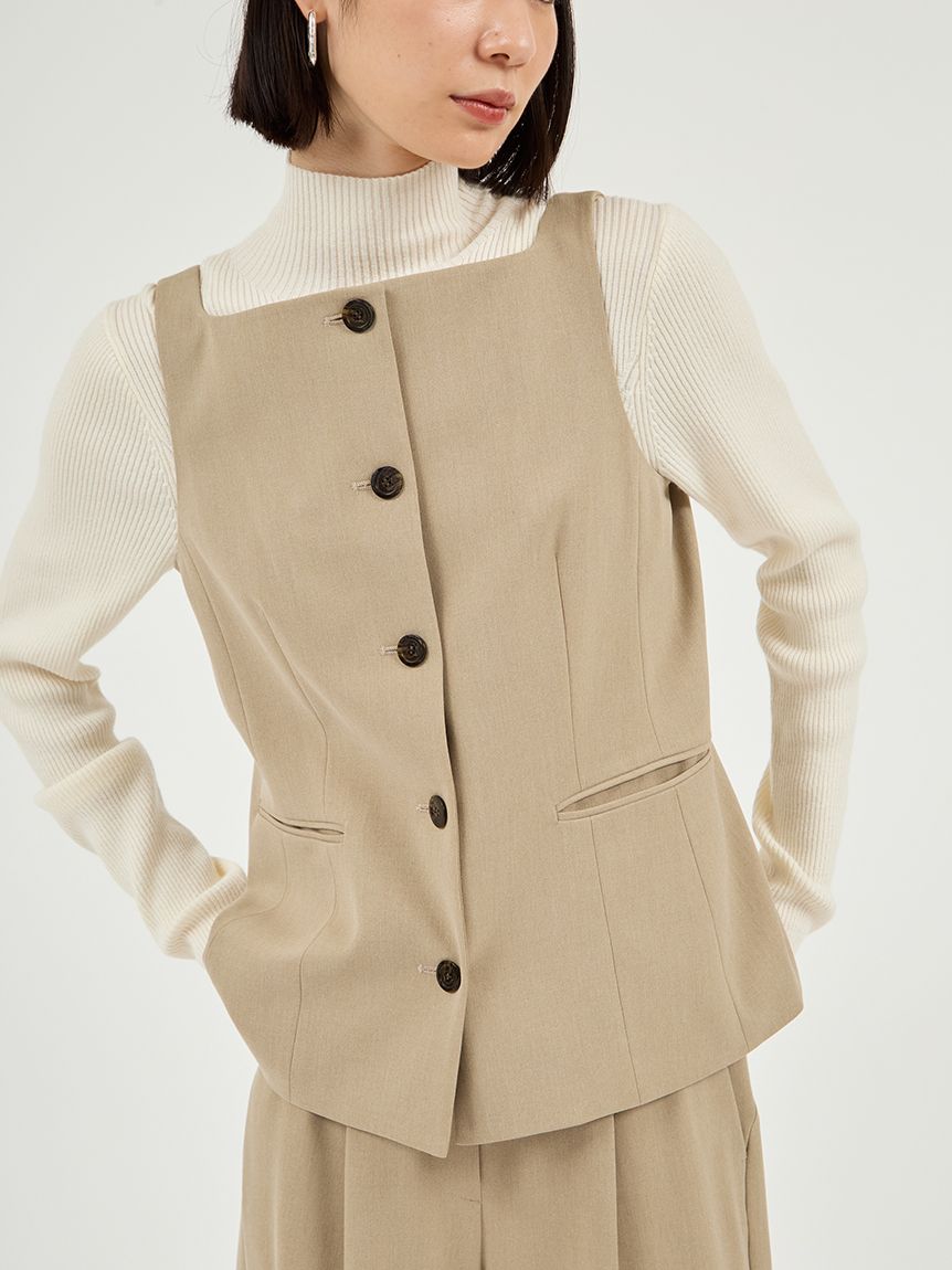 【セットアップ対応】ジレトップス