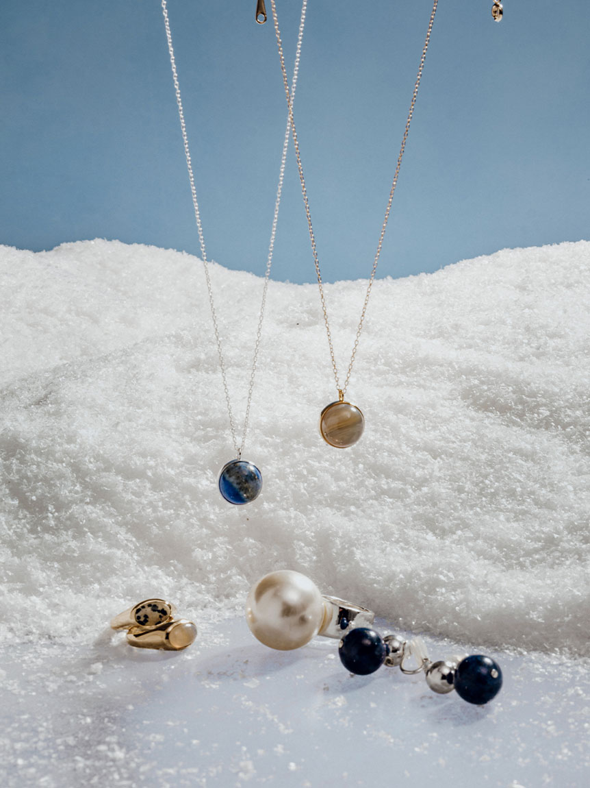 ストーンネックレス(ネックレス)｜アクセサリー｜emmi（エミ）の通販