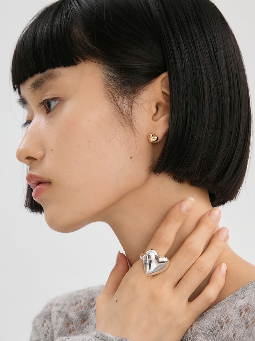 ミニハートピアス(ピアス・イヤリング)｜ACCESSORY｜emmi（エミ）の
