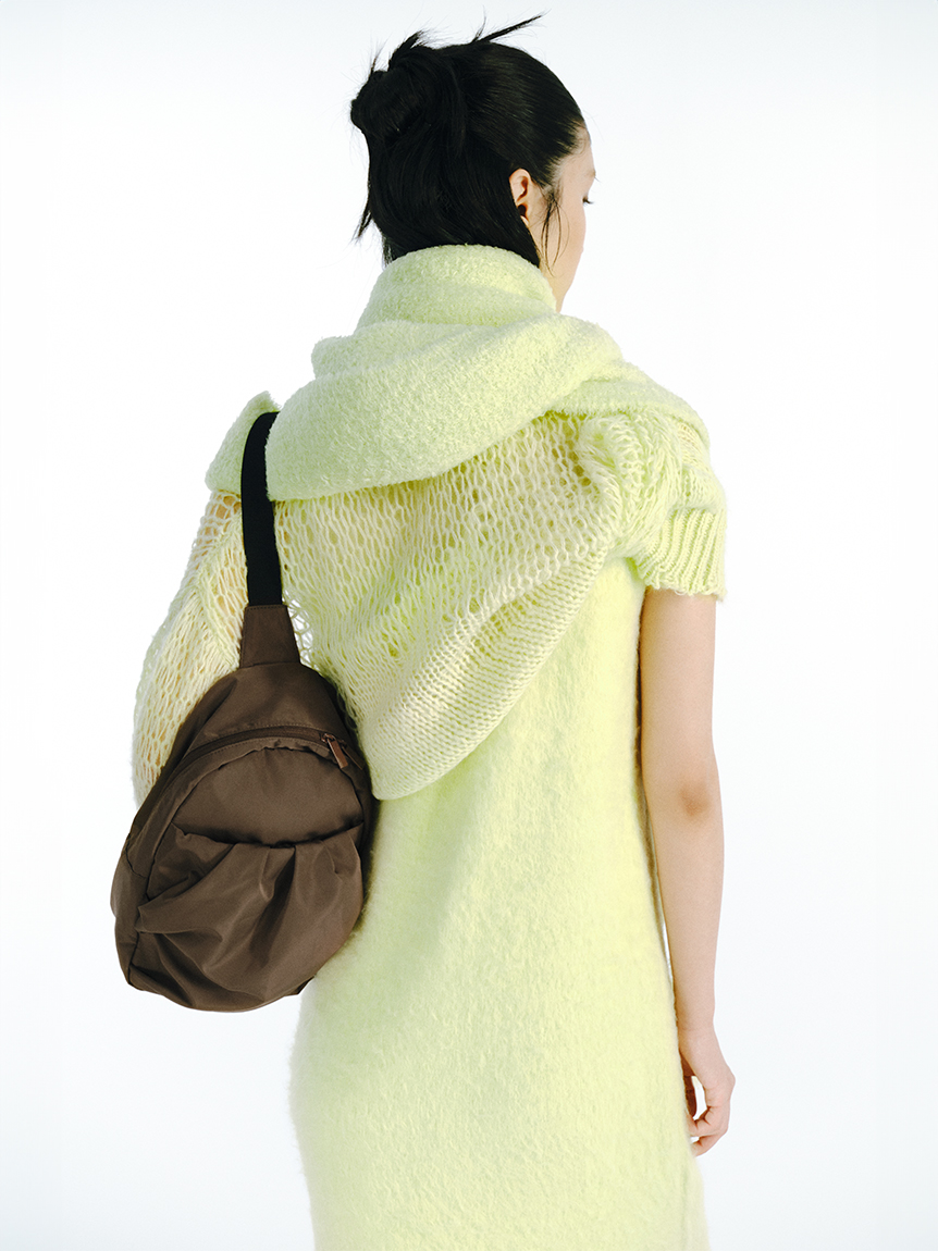 eco 撥水ギャザーミニショルダーバッグ(ショルダーバッグ)｜BAG｜emmi