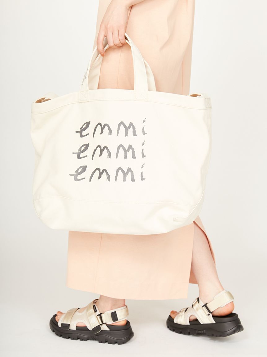 emmi×ecostore eco キャンバストート 楽天市場】エコストア【emmi×ecostore】eco キャンバストート