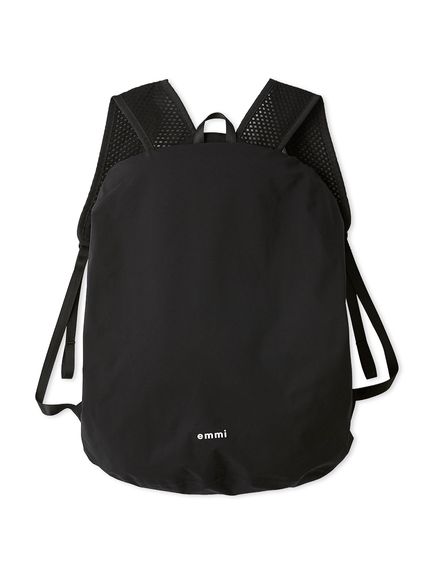 【未使用】エミ　リュック　バックパック　ブラック　リュックサック エミ emmi eco 撥水ベーシックバックパック | SHIROHATO(白鳩)
