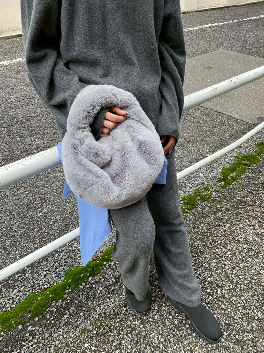 ファーライクバッグ(ハンドバッグ)｜バッグ｜emmi（エミ）の通販サイト