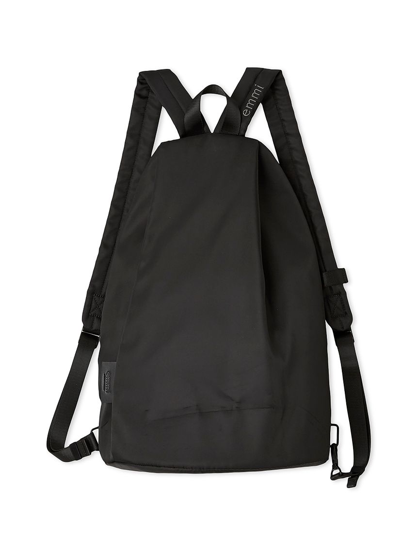 emmi ブラック リュック 15L 13WGB241303]emmi(エミ) eco 撥水ミニギャザーボディーバック