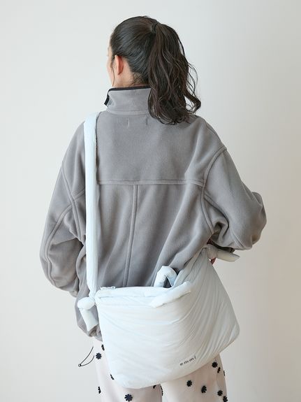 ラスト　半額以下　新品　emmi シャーリングブルゾン 定価24200円 シャーリングチュールブルゾン – FACE SANS FARD