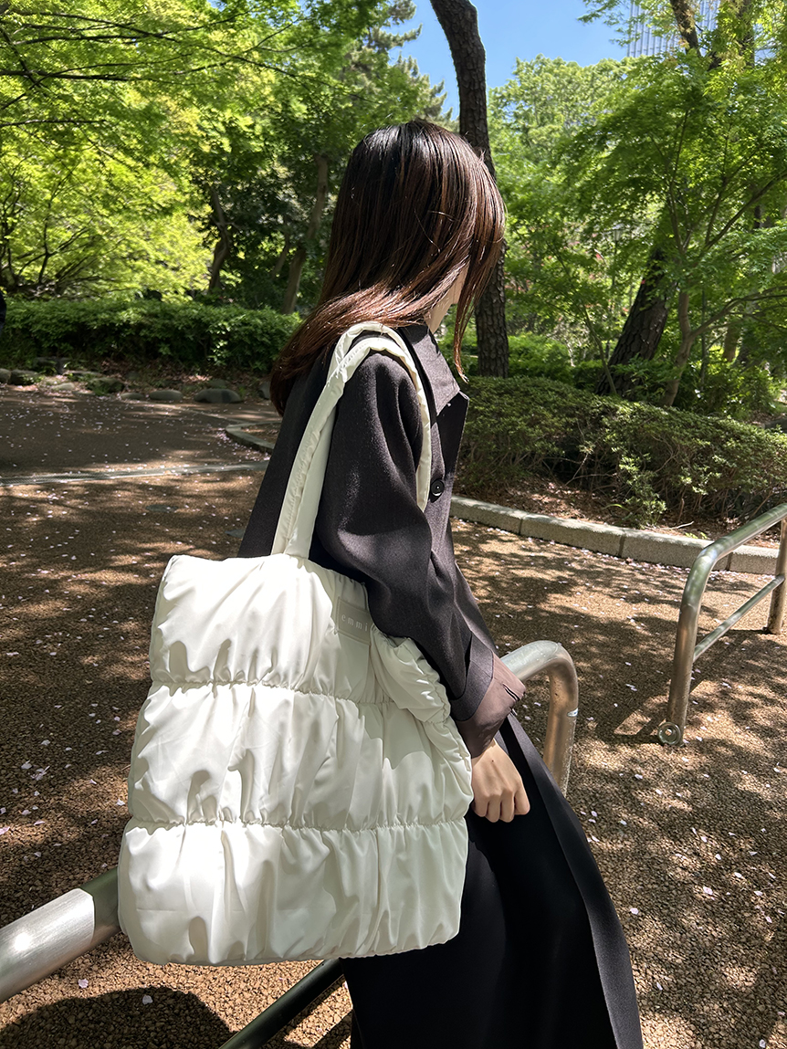 【ONLINE限定】eco emmiロゴパデットトートバッグ