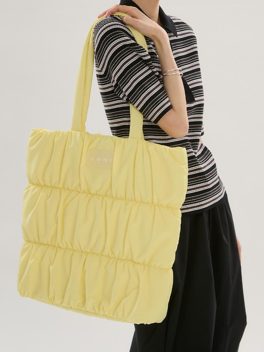ONLINE限定】eco emmiロゴパデットトートバッグ(トートバッグ)｜バッグ