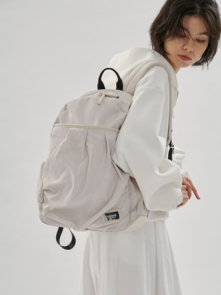 eco レザーミックスバックパック/撥水