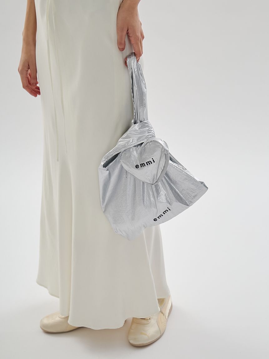 ハートチャーム付きエコバッグ(エコバッグ)｜バッグ｜emmi（エミ）の