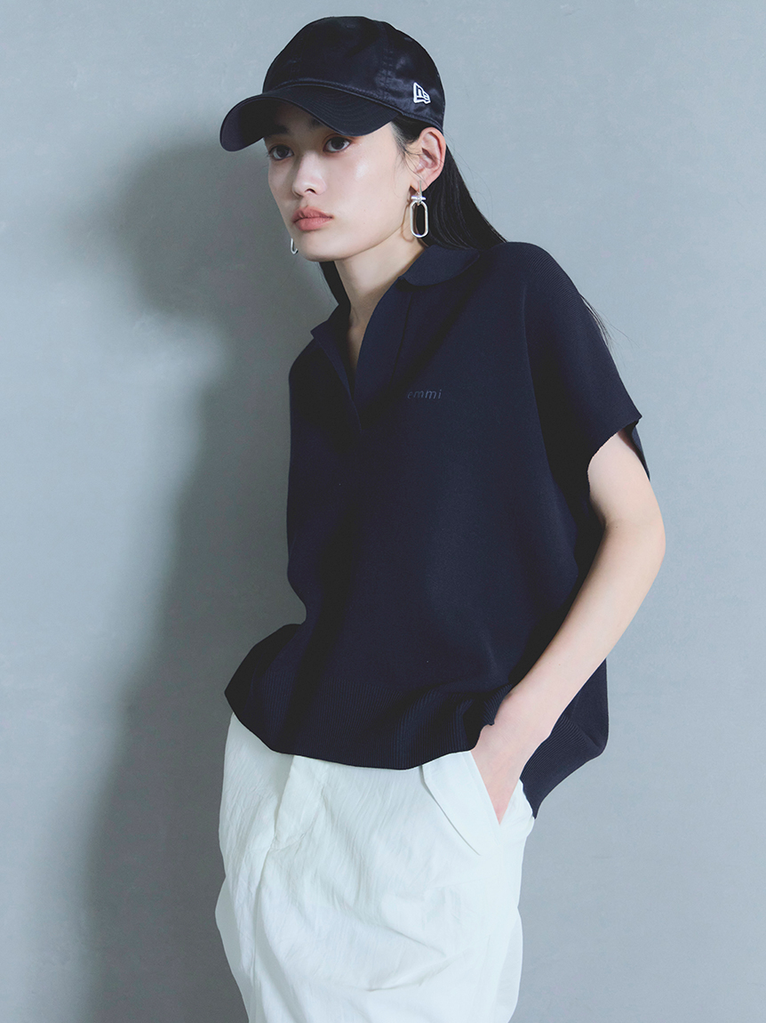 HERMES 《鍵刺繍モチーフ》ギャザー ドレープ ブラウス シャツ E4722 HERMES 《鍵刺繍モチーフ》ギャザー ドレープ ブラウス シャツ E4722