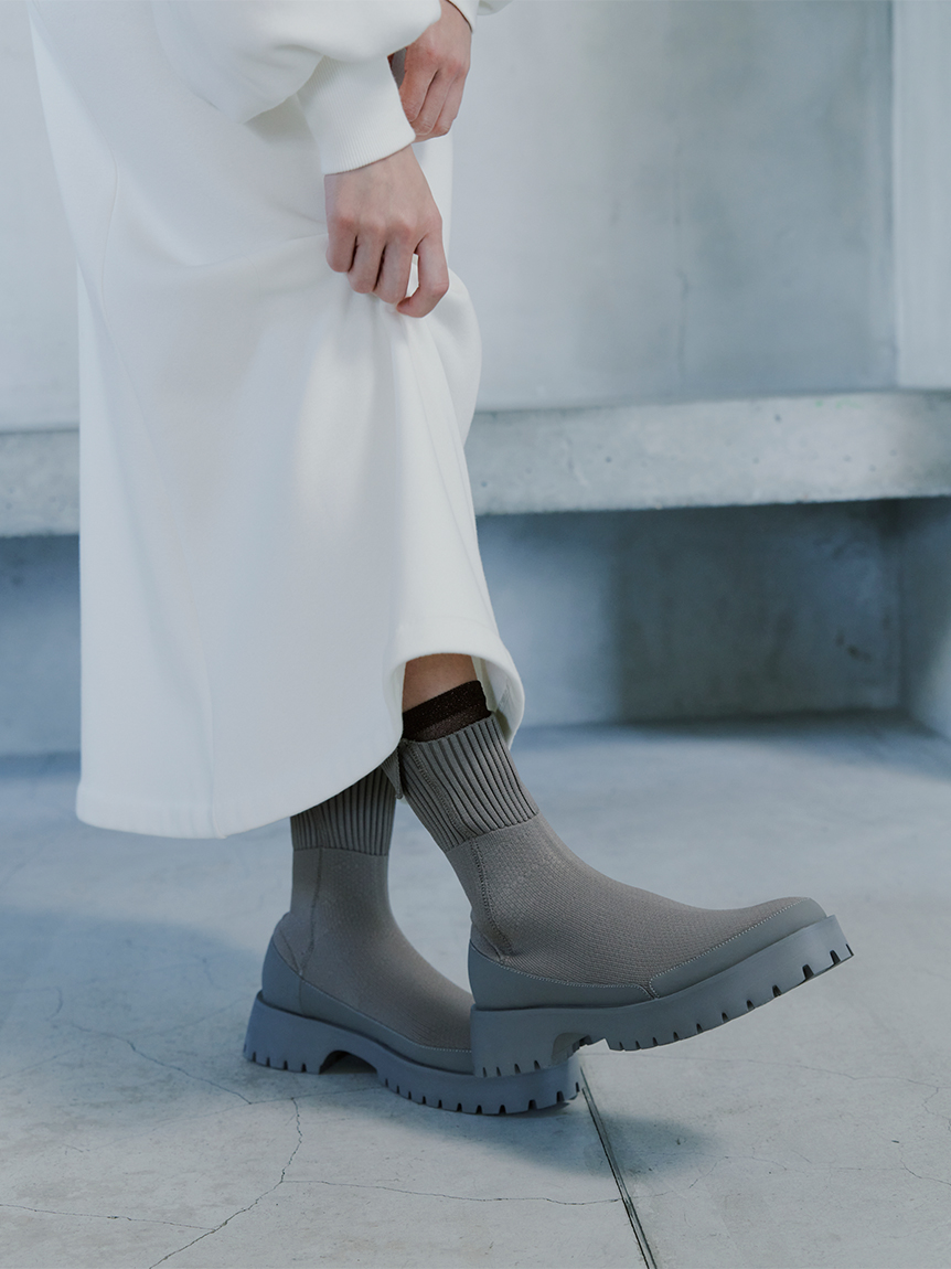 eco ニットブーツ(ブーツ)｜シューズ｜emmi（エミ）の通販サイト