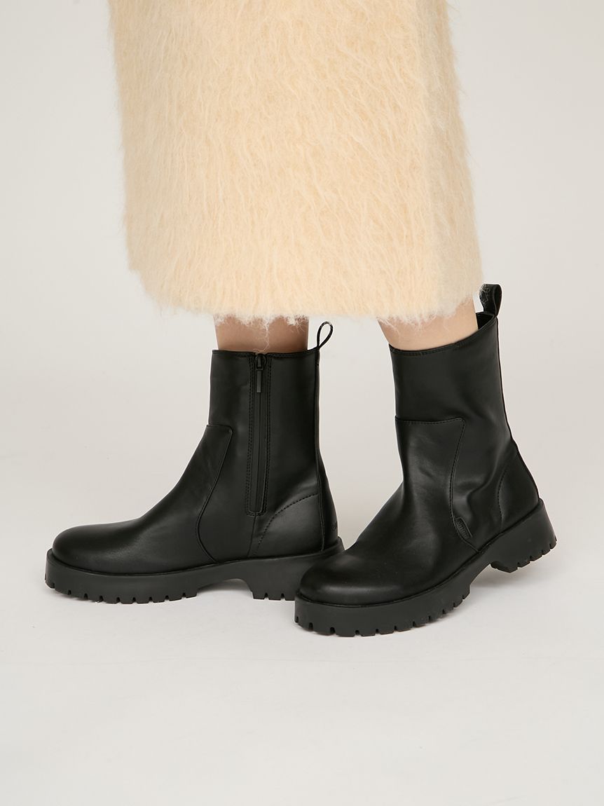 ウォータープルーフ アンクルブーツ(ブーツ)｜シューズ｜emmi