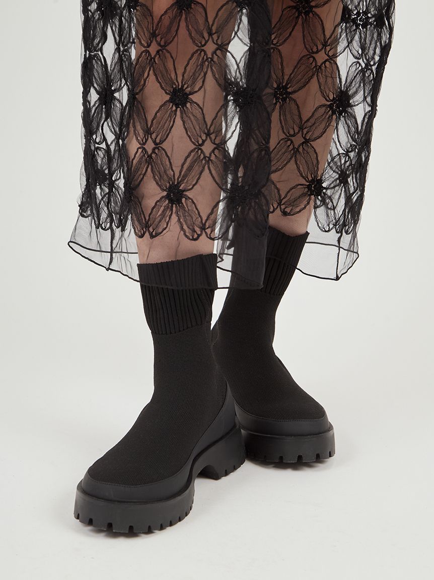 ecoニットブーツ(ブーツ)｜シューズ｜emmi（エミ）の通販サイト 【公式】