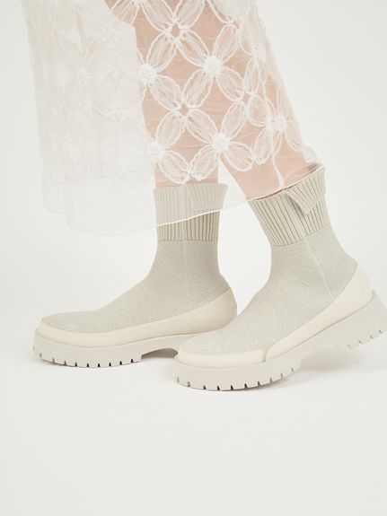 ecoニットブーツ(ブーツ)｜シューズ｜emmi（エミ）の通販サイト 【公式】