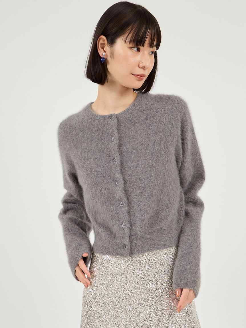フォックスカシミヤニットカーディガン(カーディガン)｜トップス｜emmi