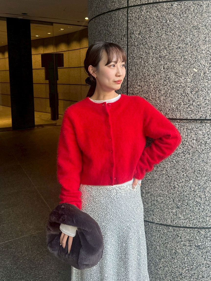 フォックスカシミヤニットカーディガン(カーディガン)｜トップス｜emmi