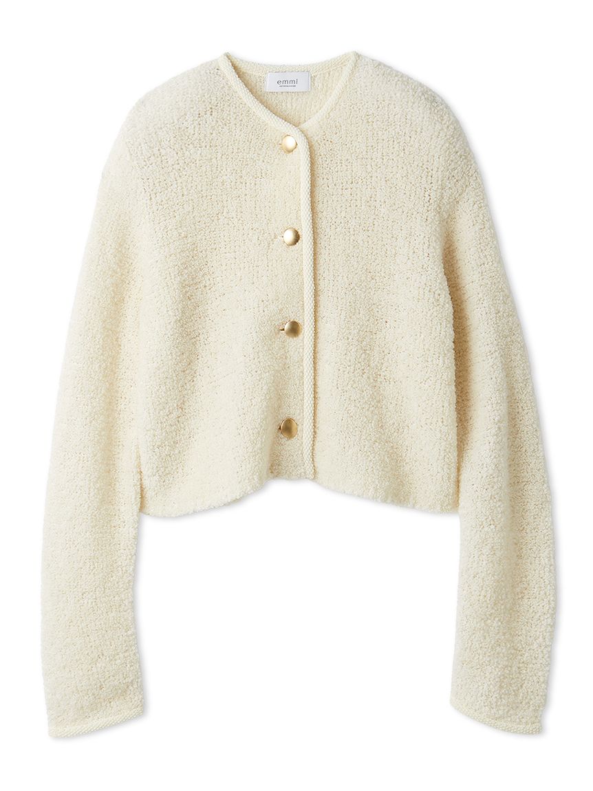 ループヤーンコンパクトカーディガン(カーディガン)｜トップス｜emmi