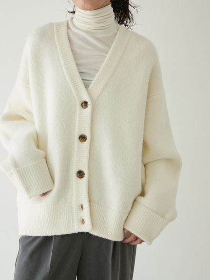 emmi エミ リネン混シアーニットカーディガン emmi エミ リネン混シアーニットカーディガン カーディガン