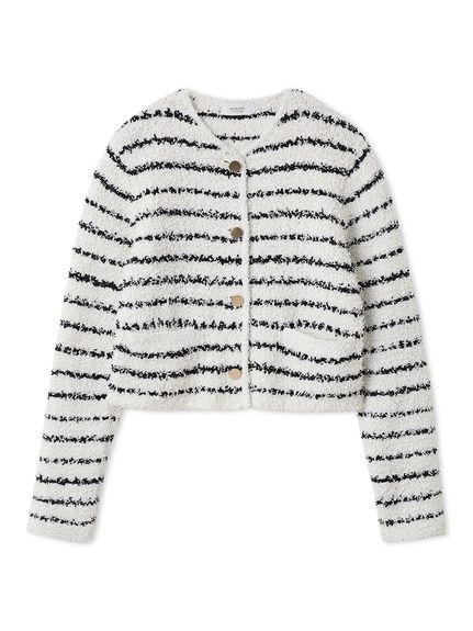 ツイードライクニットジャケット(ジャケット)｜アウター｜emmi（エミ