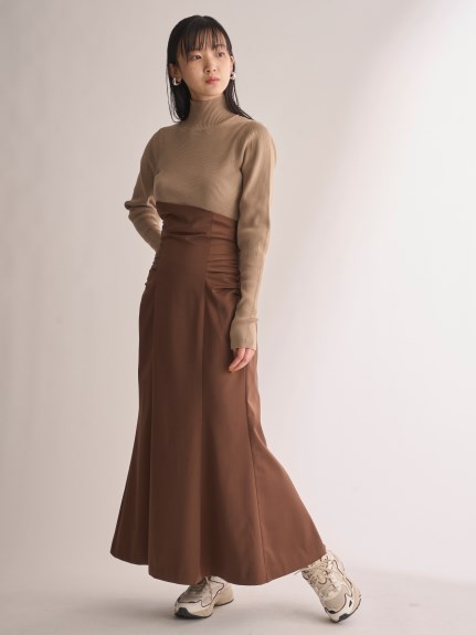 emmi atelier ワンピース ロングワンピース ワンピース レディース ５５％以上節約