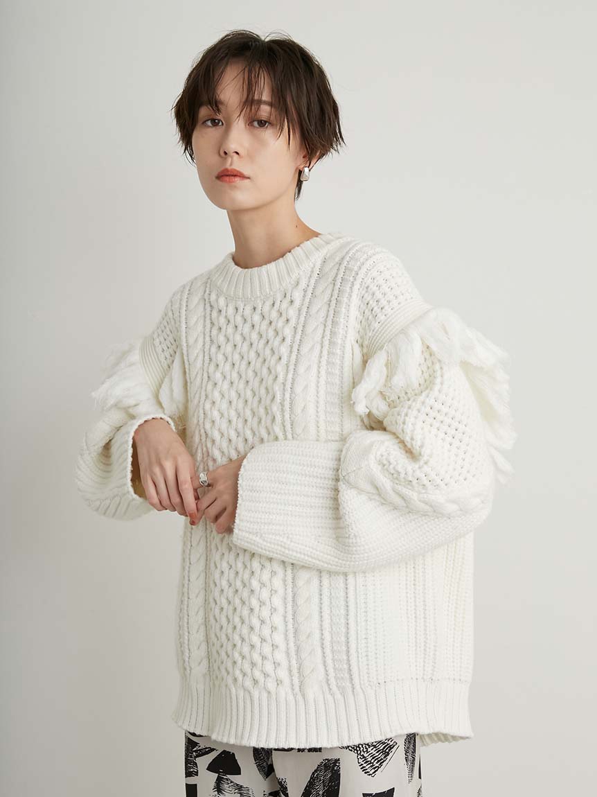 Emmi Atelier アランニットトップス ニット トップス Emmi エミ の通販サイト 公式