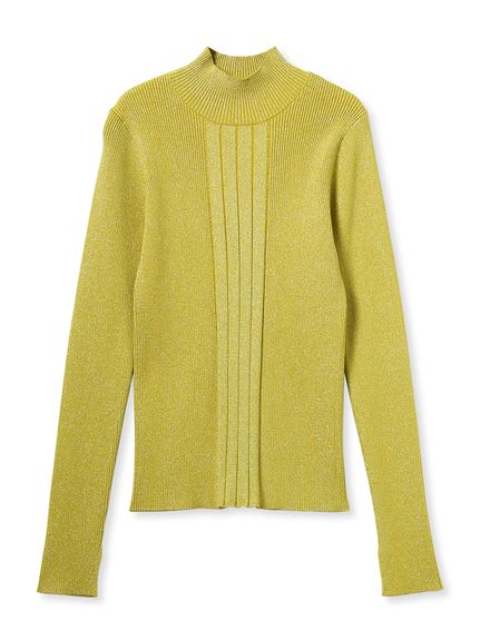 emmi - 【emmi atelier】ラメ入りリブニットプルオーバーの通販