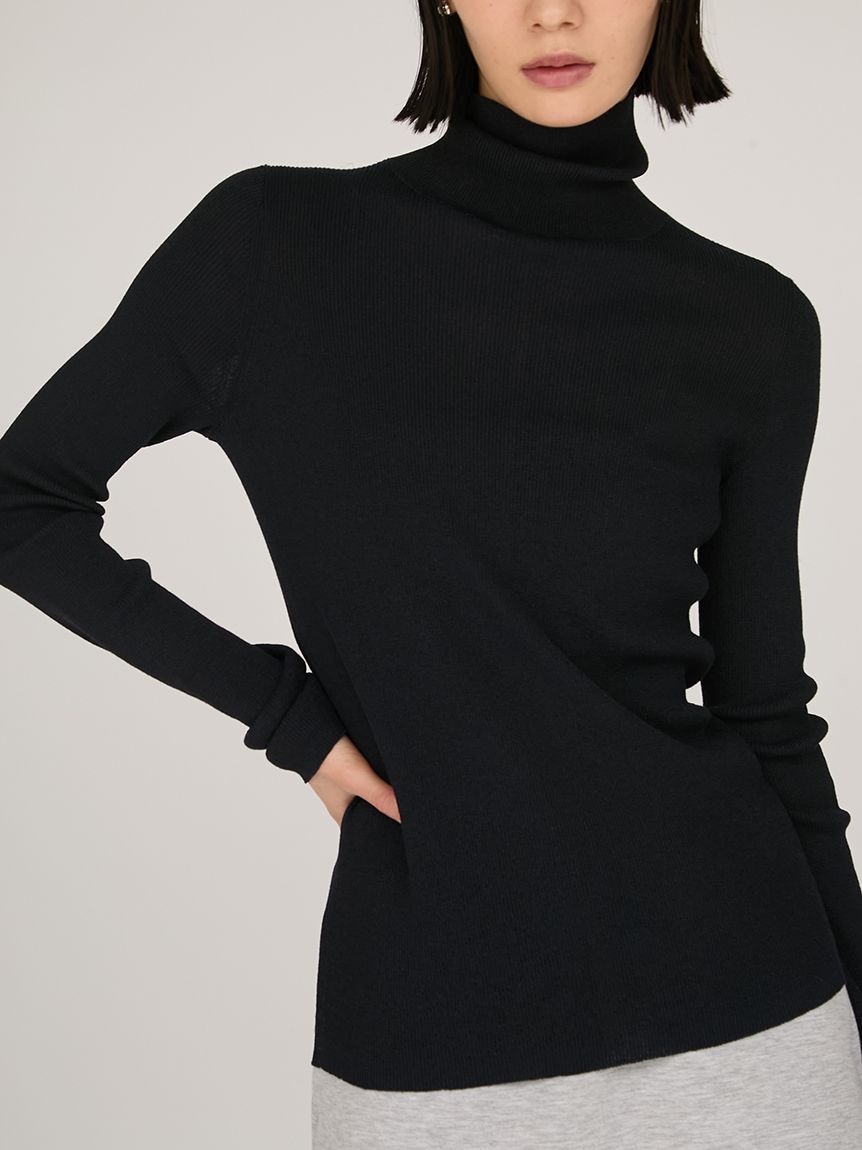 シアータートルネックトップス(カットソー)｜トップス｜emmi（エミ）の