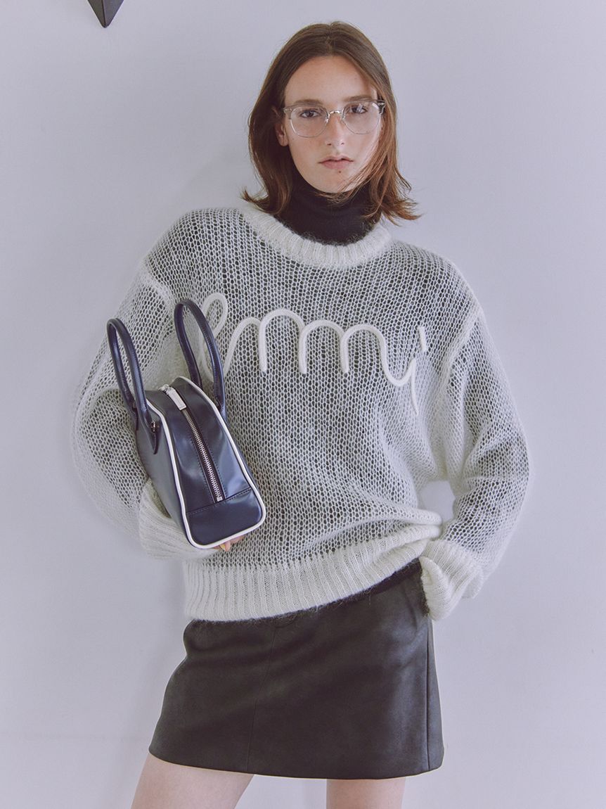 YVONNE COOMBS KNITWEAR ENGLAND/モヘアニット YVONNE COOMBS KNITWEAR ENGLAND/モヘアニット - メルカリ