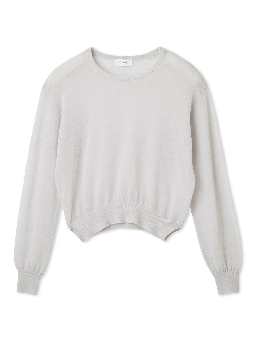 シアーニットトップス(ニット)｜トップス｜emmi（エミ）の通販サイト