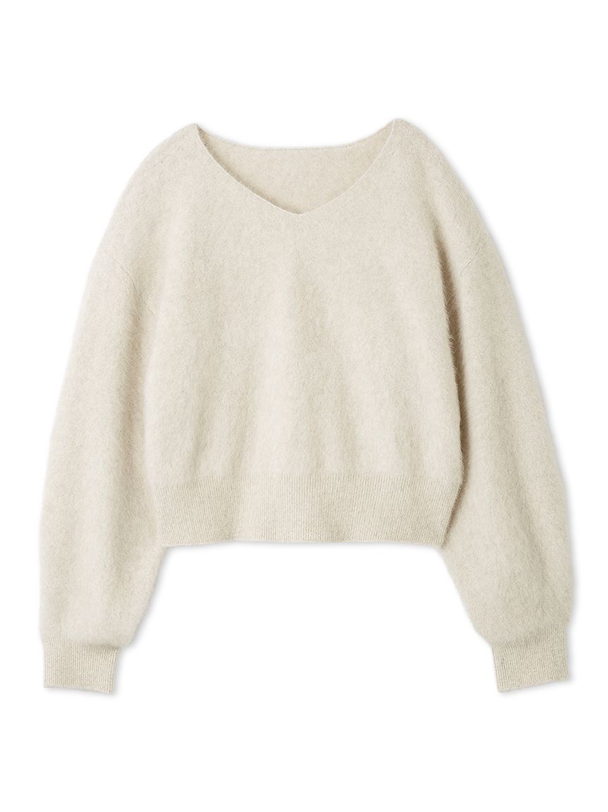 Aimeine(エメイン)フォックスカシミヤオフショル2wayニット aimeine エメイン フォックスカシミヤオフショル2wayニット - メルカリ