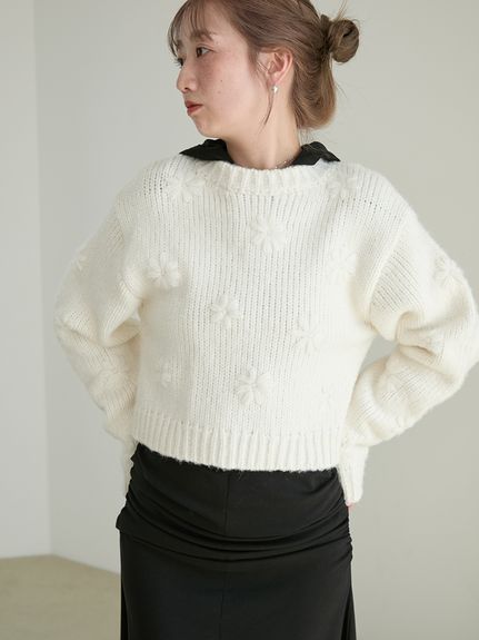 美品　スタニングルアー　ボリーム　ベスト　トップス　emmi イエナ　マチャット STUNNING LURE(スタニングルアー)｜ショートボリュームベスト