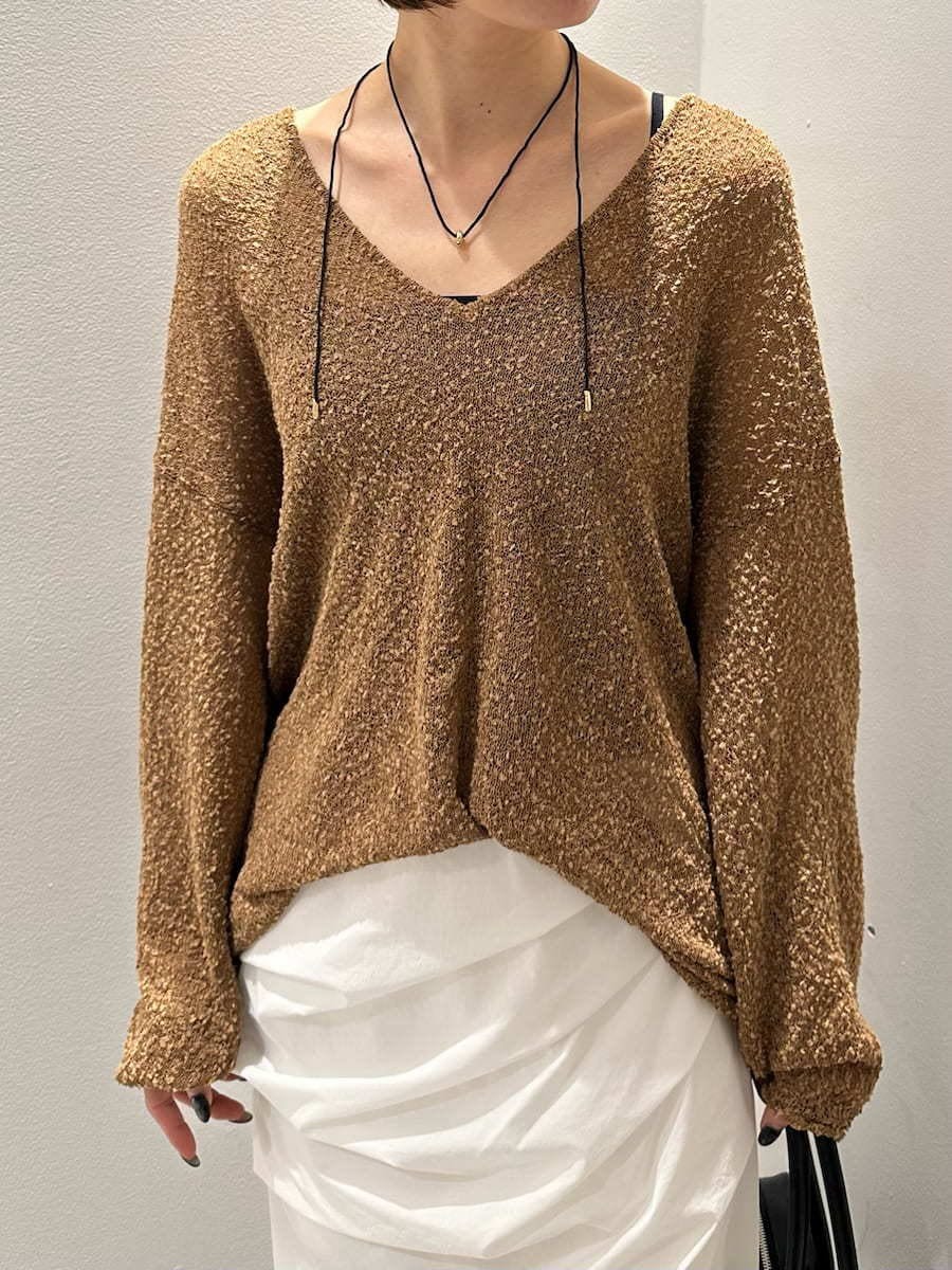 mlml⑅⃝︎値下げ交渉可 ルーズニットプルオーバー(ニット)｜トップス｜emmi（エミ）の通販