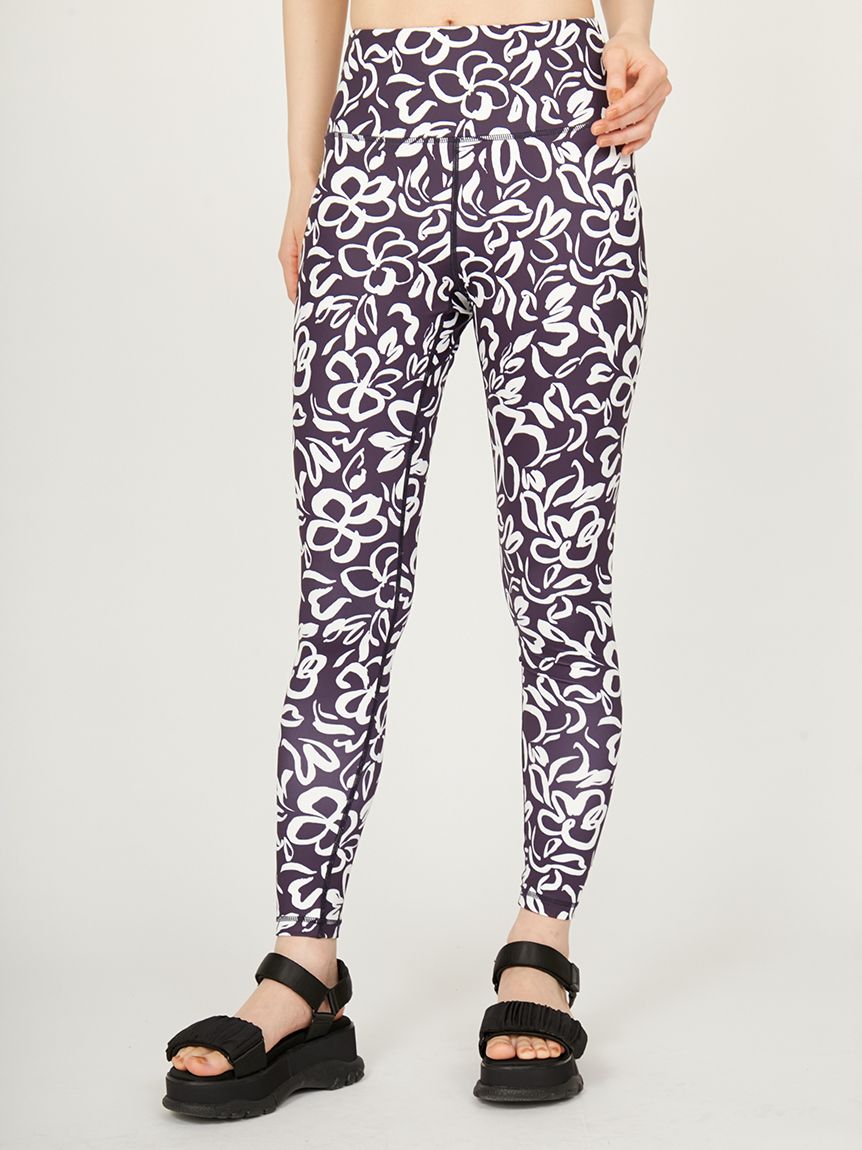 プルメリアアートレギンス(パンツ)｜セレクトウェア｜emmi（エミ）の