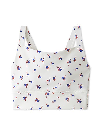 エミヨガ トップス ハート size１ emmi yoga】サステナレッチ・ブラトップ(スポーツブラ