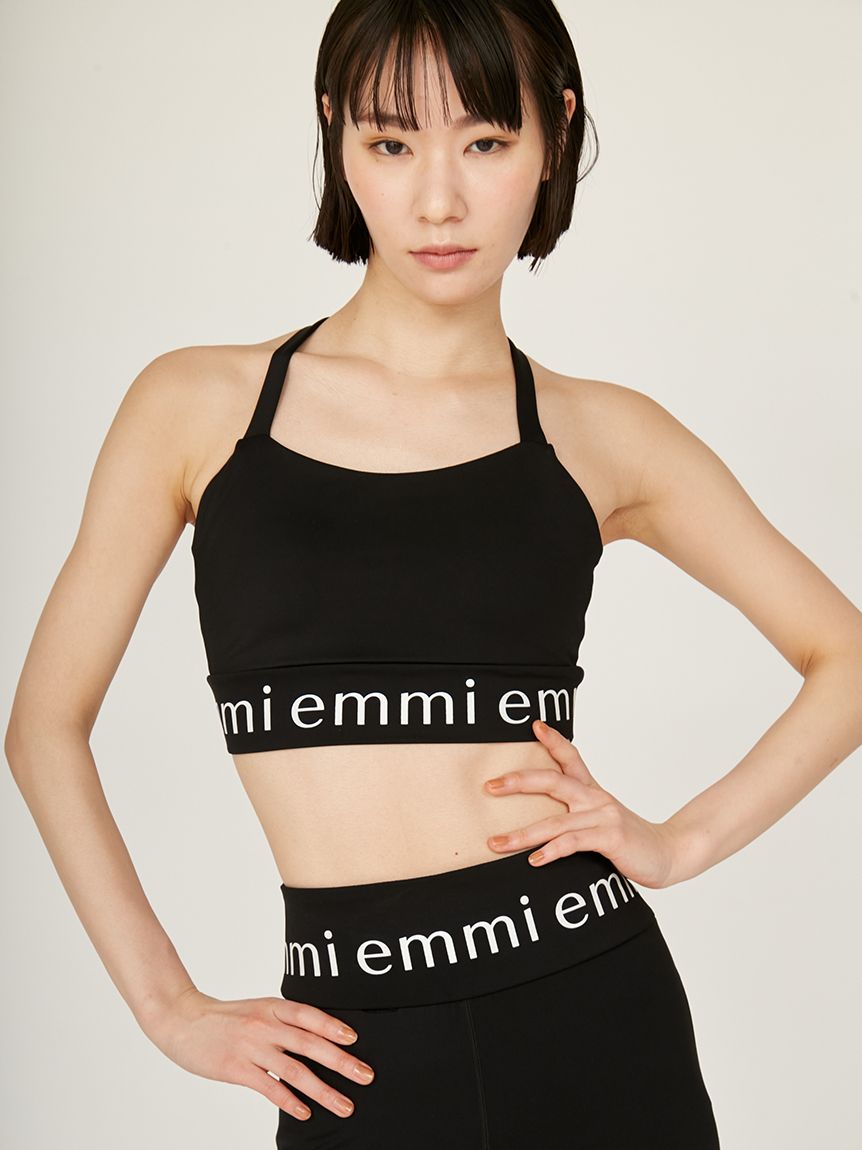 emmiロゴブラトップ(WELLNESS&TRAINING WEAR)｜emmi（エミ）の通販