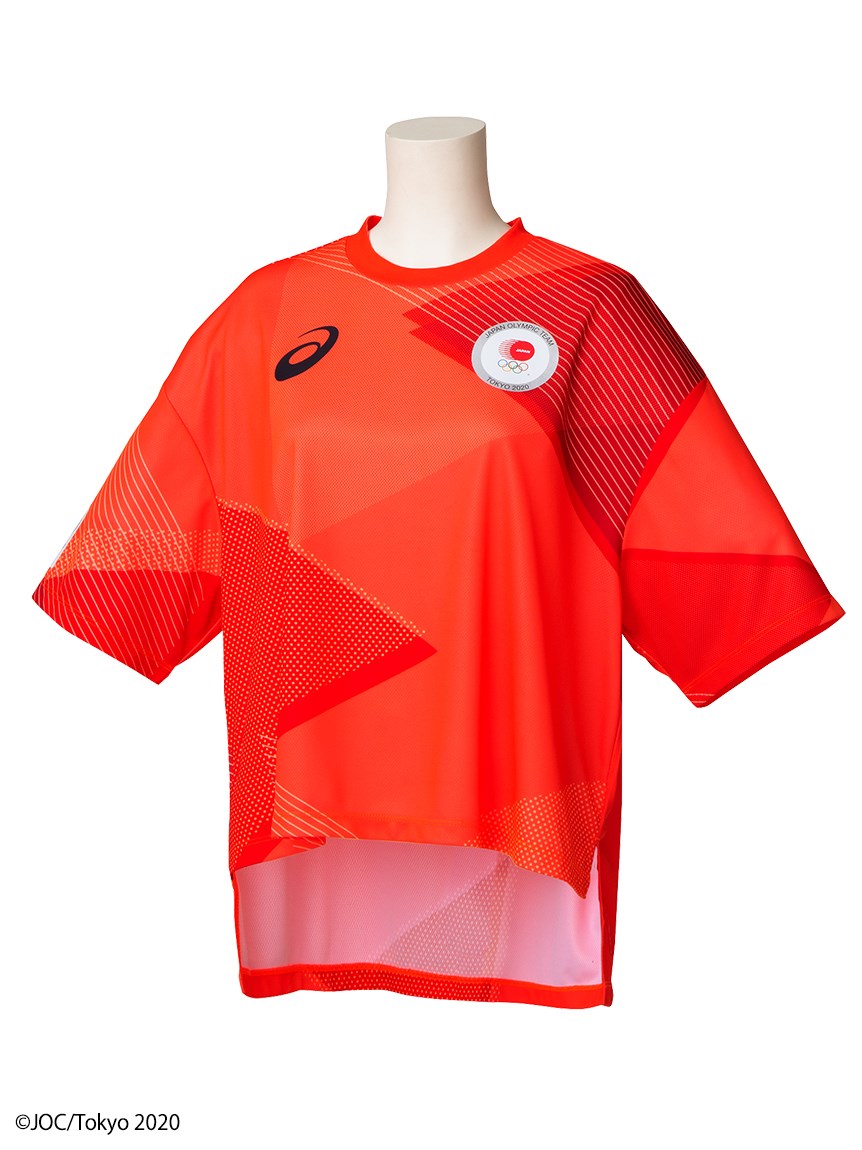 東京オリンピック日本代表選手団公式応援グッズ Team Red Collection Tシャツ Ma Jocエンブレム トップス セレクトウェア Emmi エミ の通販サイト 公式