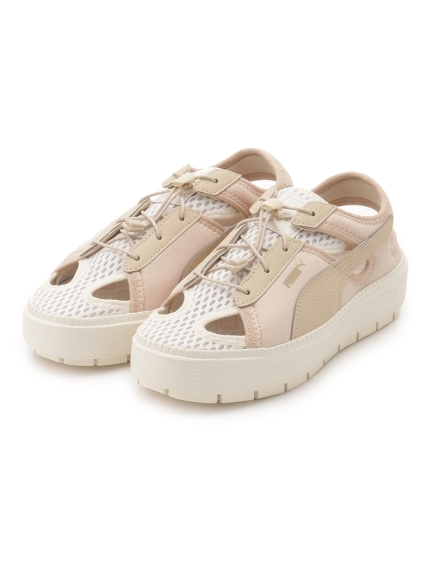 PUMA（プーマ）の「PUMA SUEDE PLATFORM TRACE LITE WNS (KHAKI