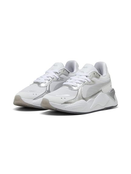 【新品】PUMA RS-X スニーカー グレー/ホワイト　レオパード プーマ PUMA ユニセックス RS－X エフェクト レオ スニーカー